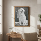 The Perfect Gift: Hand-Woven Portrait for Pet Lovers