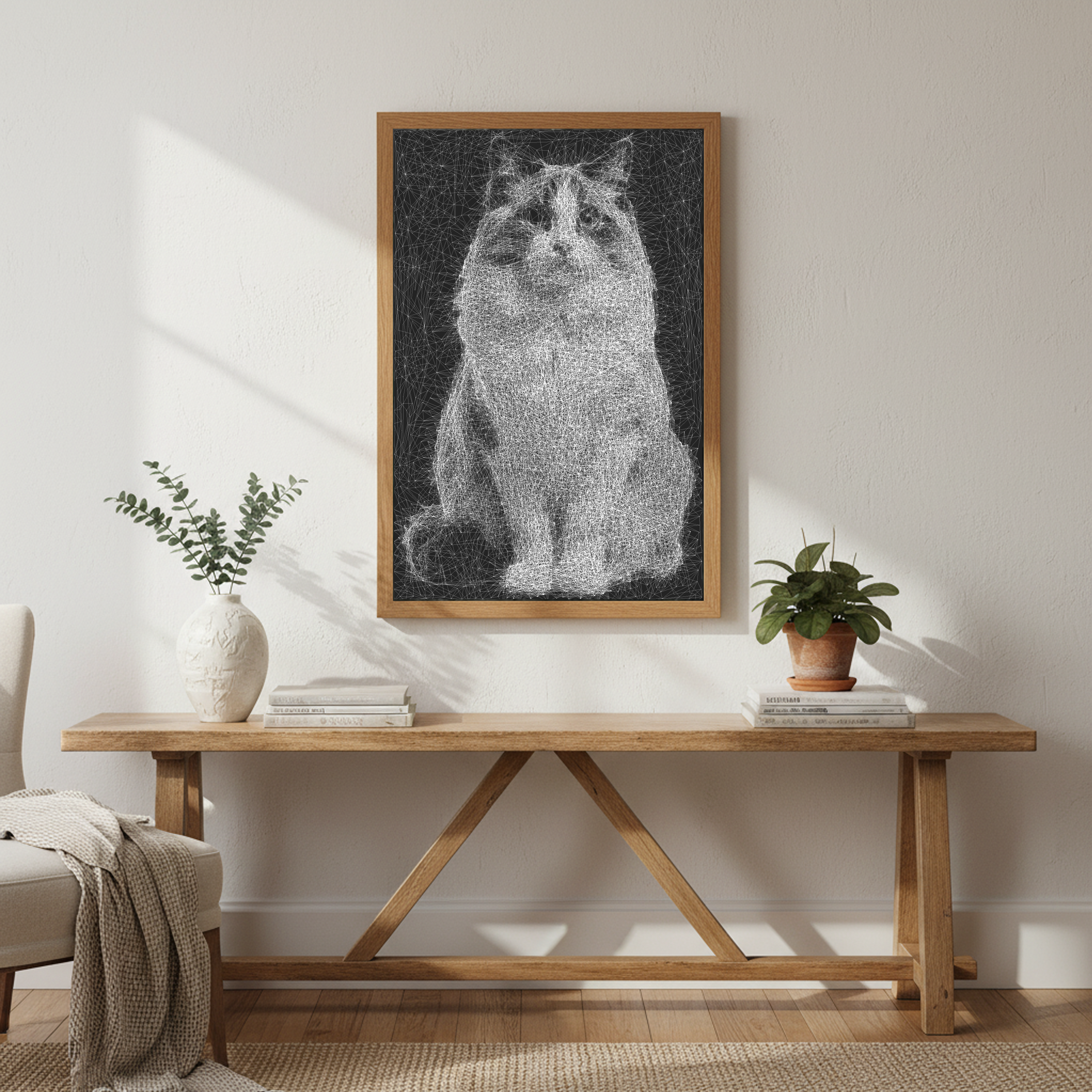 The Perfect Gift: Hand-Woven Portrait Painting For Your Love Ragdoll