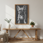 The Perfect Gift: Hand-Woven Portrait Painting For Your Love French Bulldog
