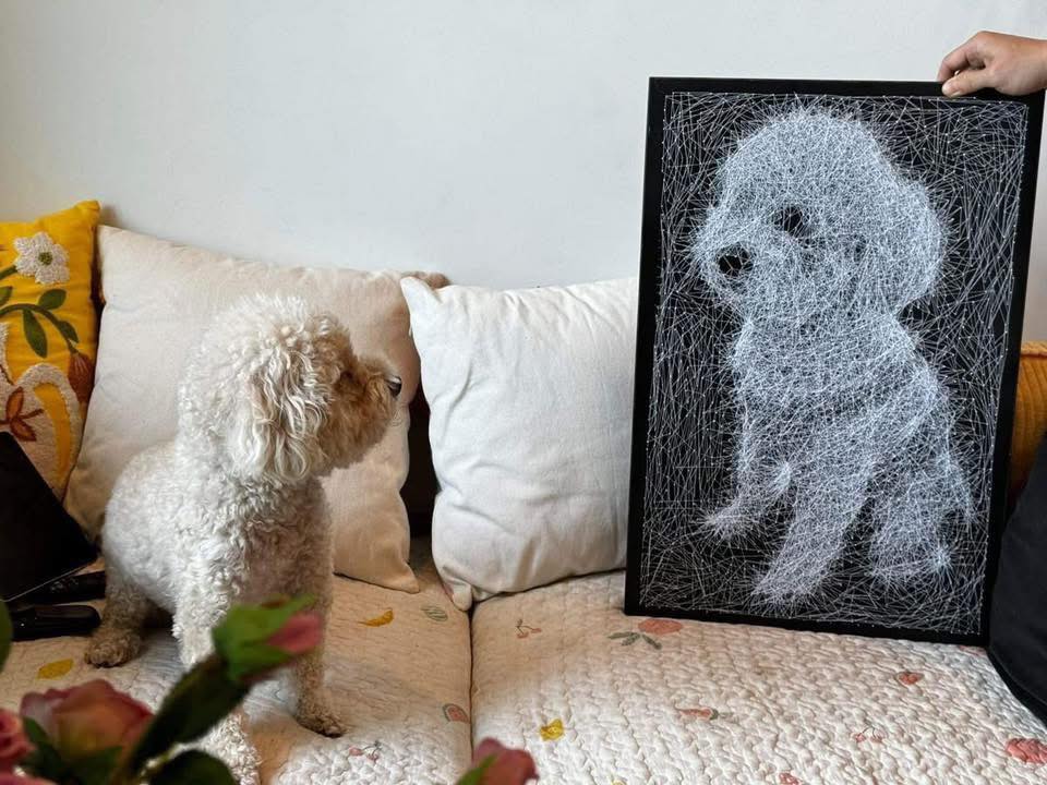 The Perfect Gift: Hand-Woven Portrait for Pet Lovers