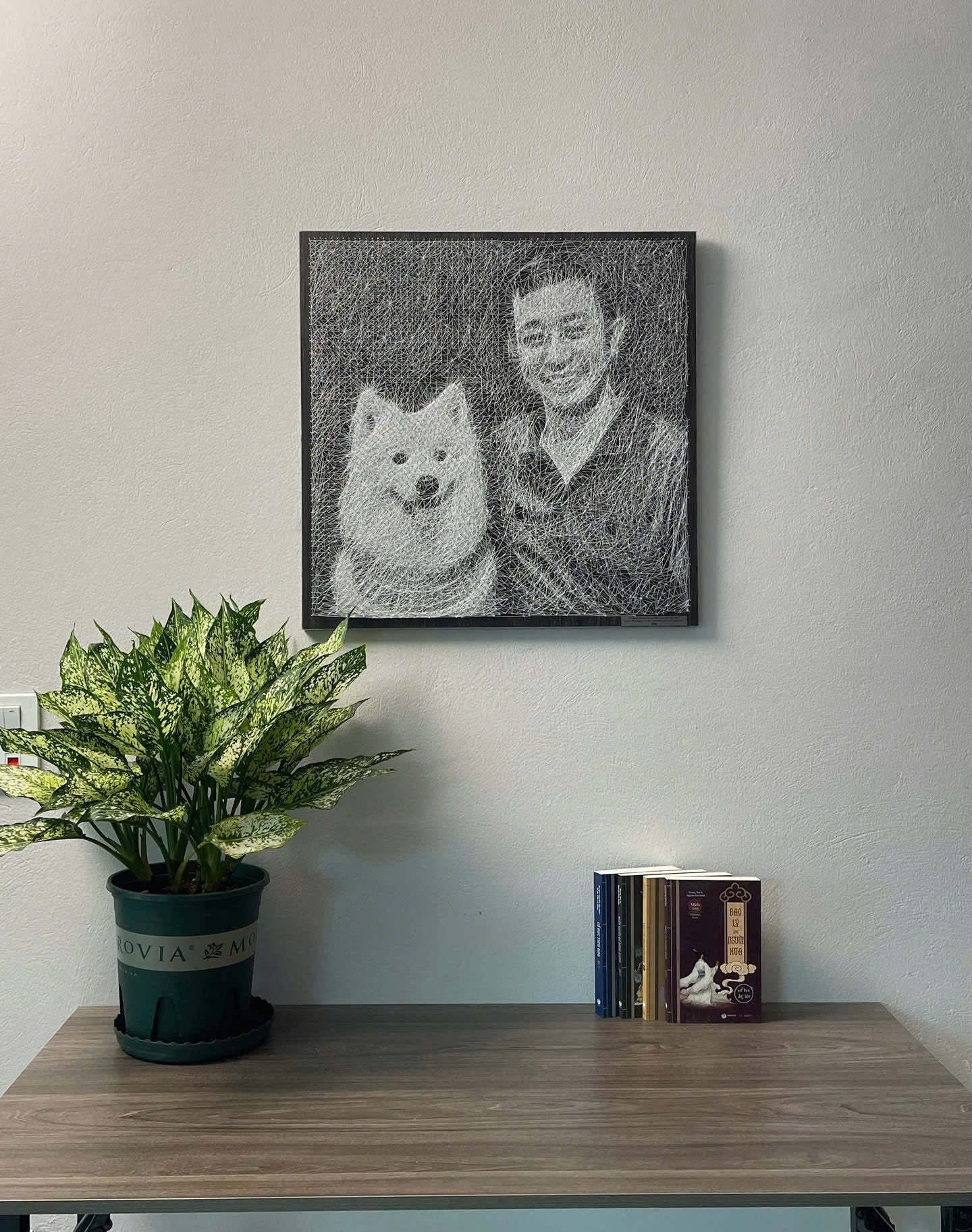 The Perfect Gift: Hand-Woven Portrait for Pet Lovers