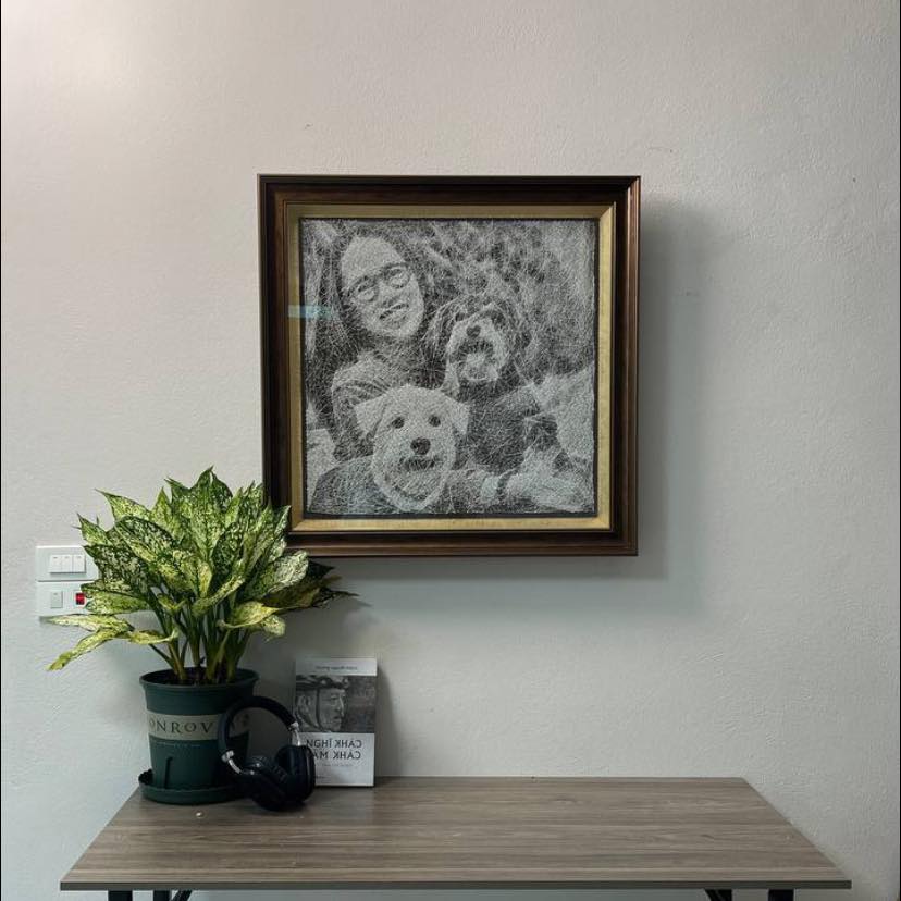The Perfect Gift: Hand-Woven Portrait for Pet Lovers