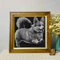 The Perfect Gift: Hand-Woven Portrait Painting For Your Love Corgi