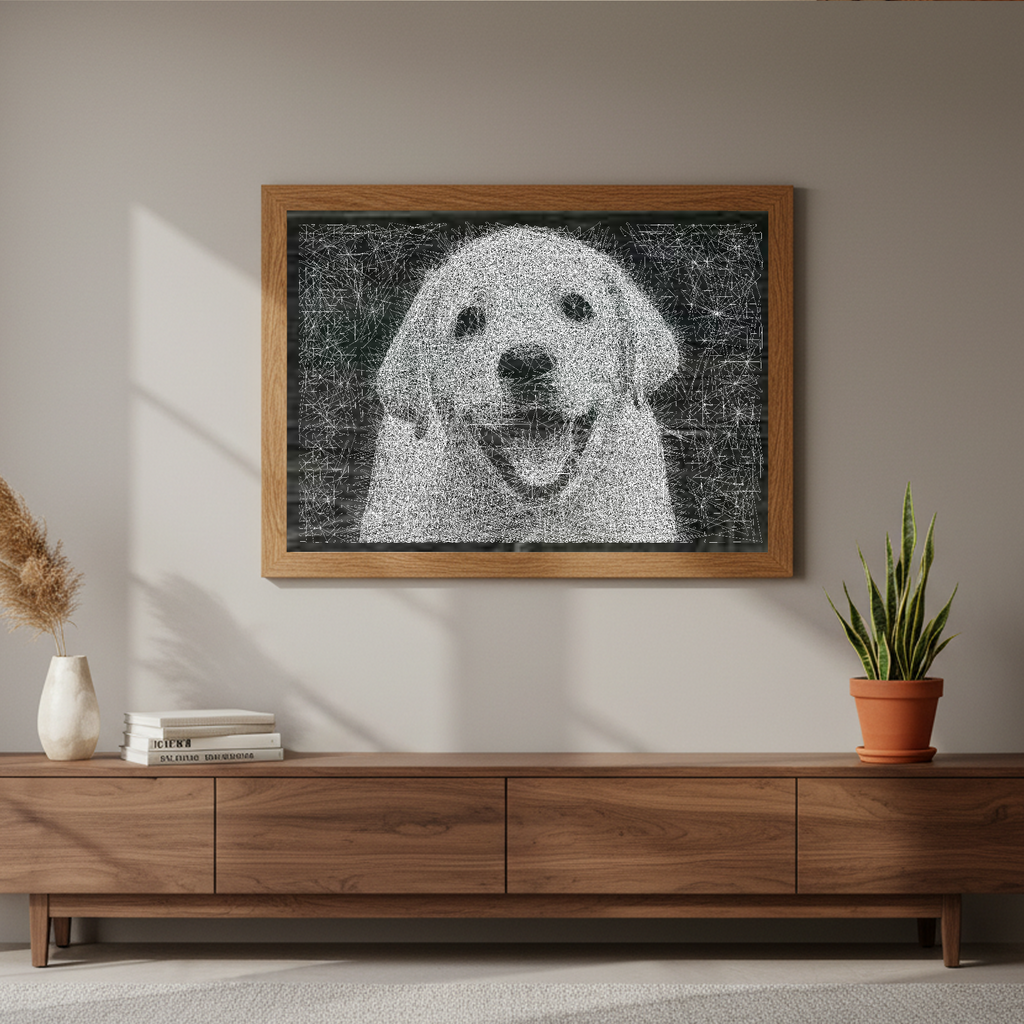 The Perfect Gift: Hand-Woven Portrait Painting For Your Love Pets