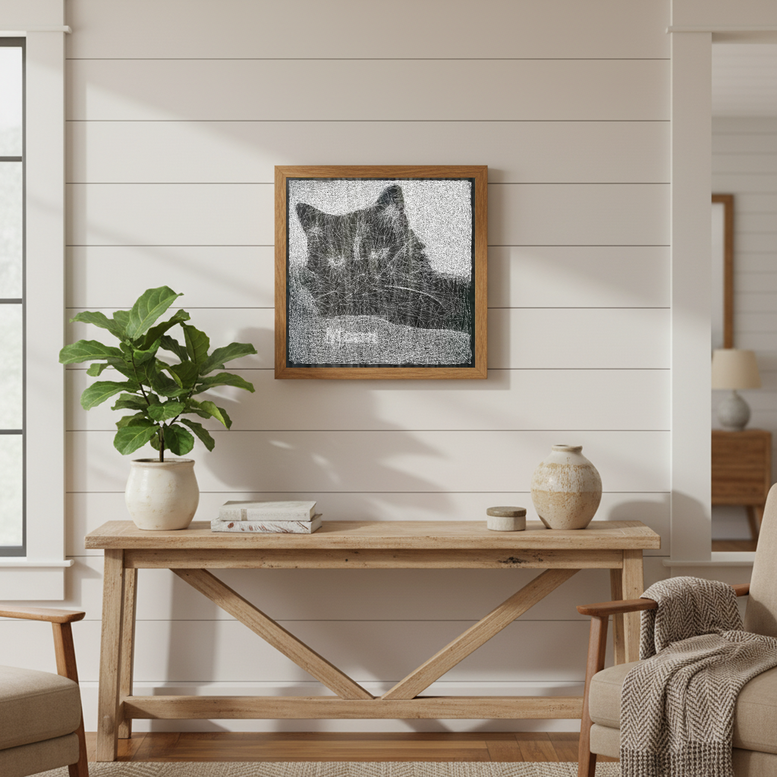 The Perfect Gift: Hand-Woven Portrait Painting For Your Love Cat