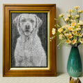 The Perfect Gift: Hand-Woven Portrait Painting For Your Love Labrador Retriever